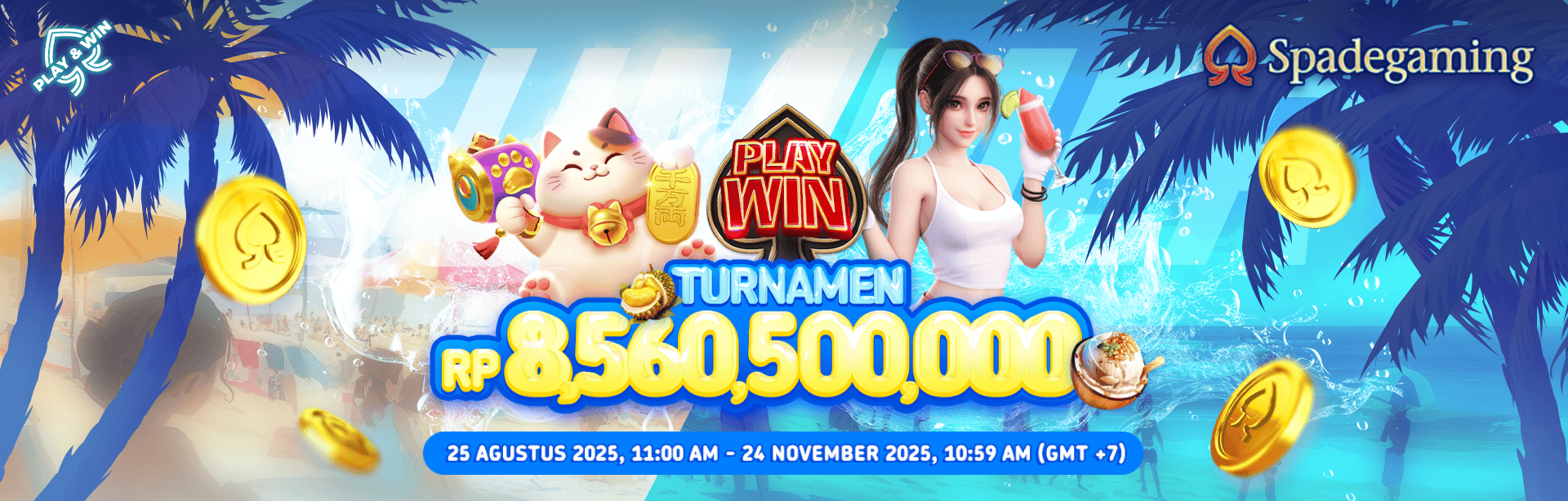SPADEGAMING - PLAY & WIN TOURNAMENT